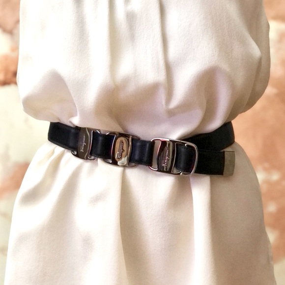 Salvatore Ferragamo leather belt main image 9